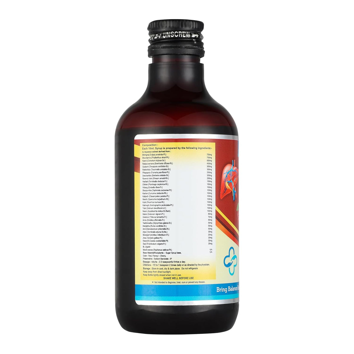 EVOLIV D.S. Syrup -200ml | Ayurvedic Liver Health Protector – Natural Liver Herbal Tonic | Metabolism Booster