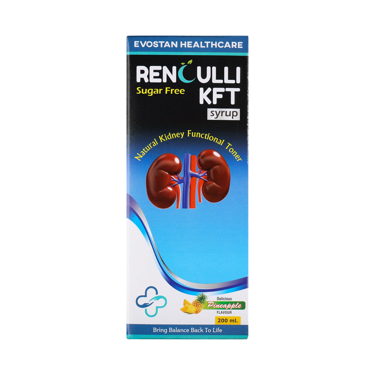 Healthcare Renculli KFT Syrup, Pineapple Flavour, 200 ml