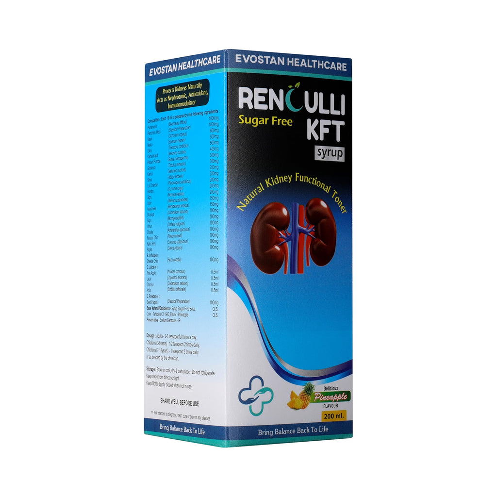 Healthcare Renculli KFT Syrup, Pineapple Flavour, 200 ml