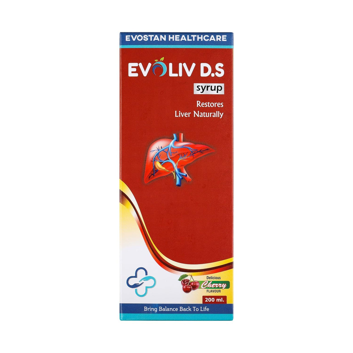 EVOLIV D.S. Syrup -200ml | Ayurvedic Liver Health Protector – Natural Liver Herbal Tonic | Metabolism Booster