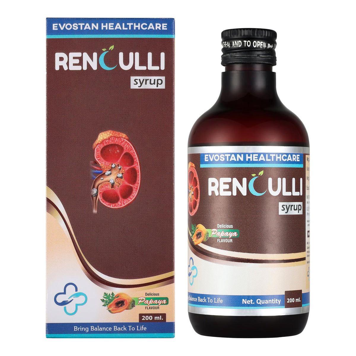 Renculli Syrup for Kidney Health | Useful in Urinary Tract Infections (UTI) | 200 ML